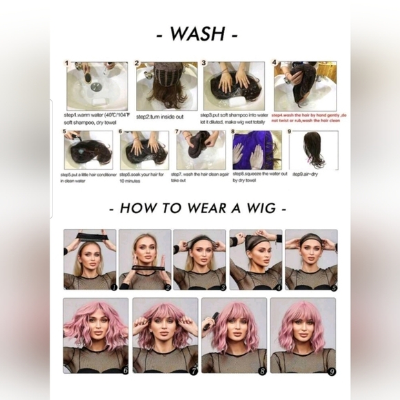 34 Inch balayage Brown & Ash Light Blonde Straig Long Wig with Open Sid… - Picture 10 of 10